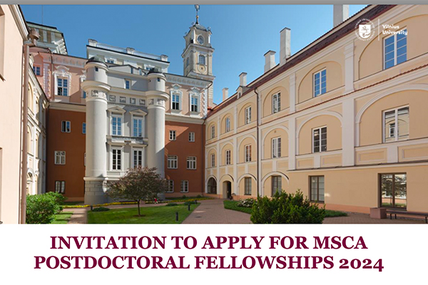 🗣️@VU_LT invites #ArqusResearchers with a strong track record to prepare joint applications for the 2024 Marie Skłodowska-Curie Postdoctoral Fellowships #MSCAPF call with a deadline of 11th September 2024!🔍🌐 More info👉arqus-alliance.eu/news/vilnius-m… #ArqusResearchAndInnovation