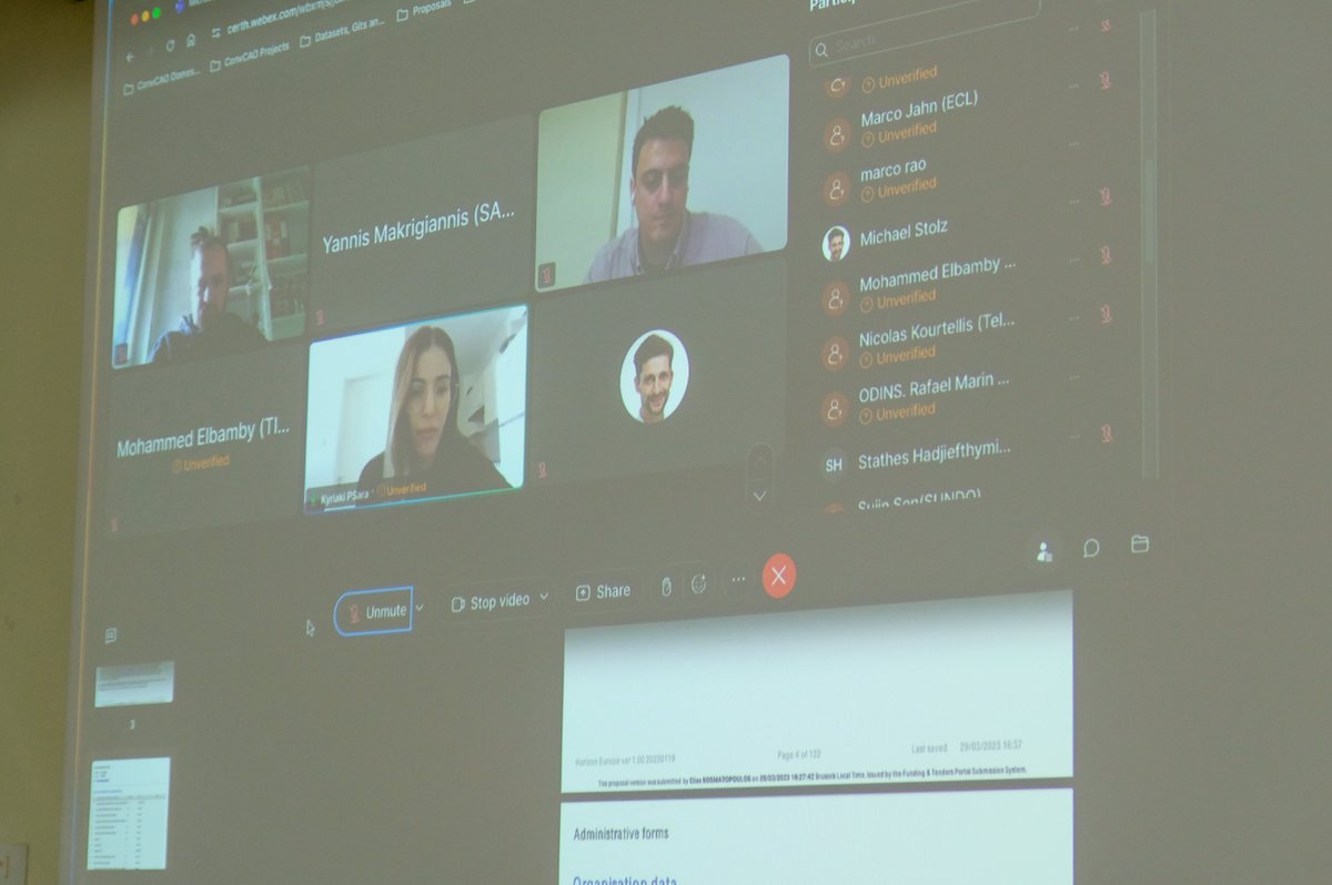 HYPERAI_Project's tweet image. 🗓️Day 1 of the @HYPERAI_Project Kick Off event has so far welcomed and acquainted the team with a Round of Introductions 🤝
📋This morning’s discussions defined the work, requirements, and #keytechnologies at #system and #hardware level supporting HYPER-AI’s #innovations.