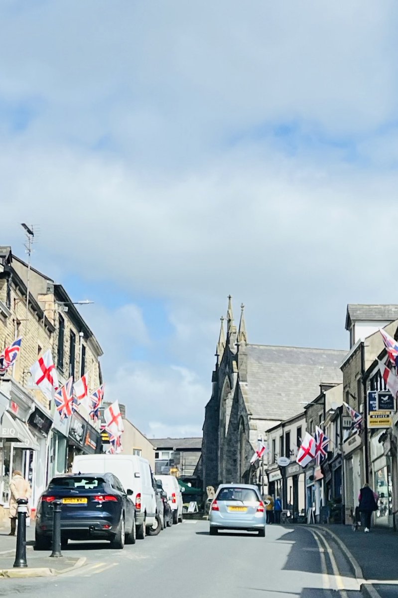 Happy Saint GEORGE’s Day from CLITHEROE