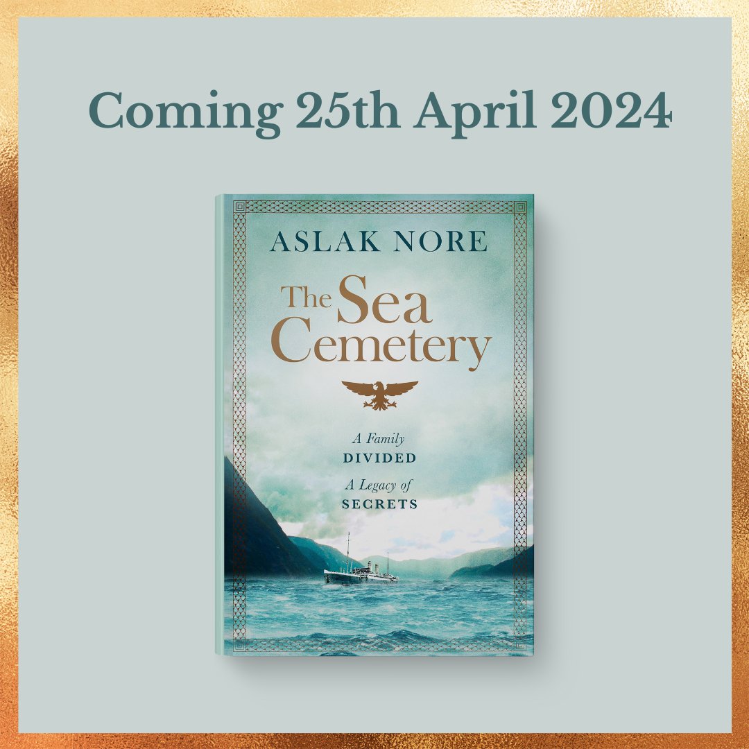 🌊OUT THIS WEEK - a thrilling new mystery from Norway by @aslaknore 🌊 'This saga will delight fans of 'Succession'' ELLE #TheSeaCemetery