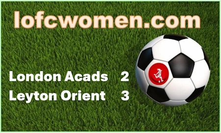 A short report and a link to a YouTube video of Sunday's late-late win at London Accies, a look at the league plus an update from the O's Under-18s girls who keep the pressure going in the JPL.  
lofcwomen.com/items/240423.h…