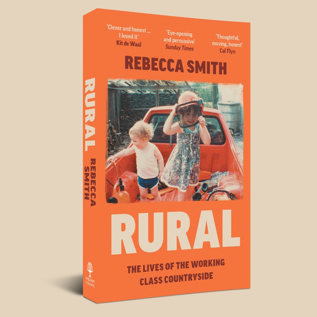 The paperback of Rural is out in just over six weeks and it has a funky new look! I love it, even though it means I’m going to have to re-train my eye to look for splashes of orange in bookshops now, not fern green. Paperback events in the summer to follow. #RURAL
