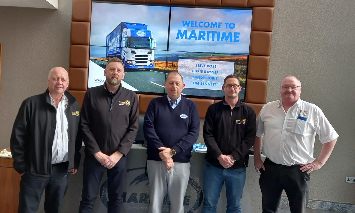 Thank you to Gary at @Maritime Transport for hosting our L&D team last week. We were welcomed at their Felixstowe depot to learn about how they approach driver training. #LearningAndDevelopment #DriverTraining #DriverCPC #logistics #haulage #collaboration #DeliveringWinners