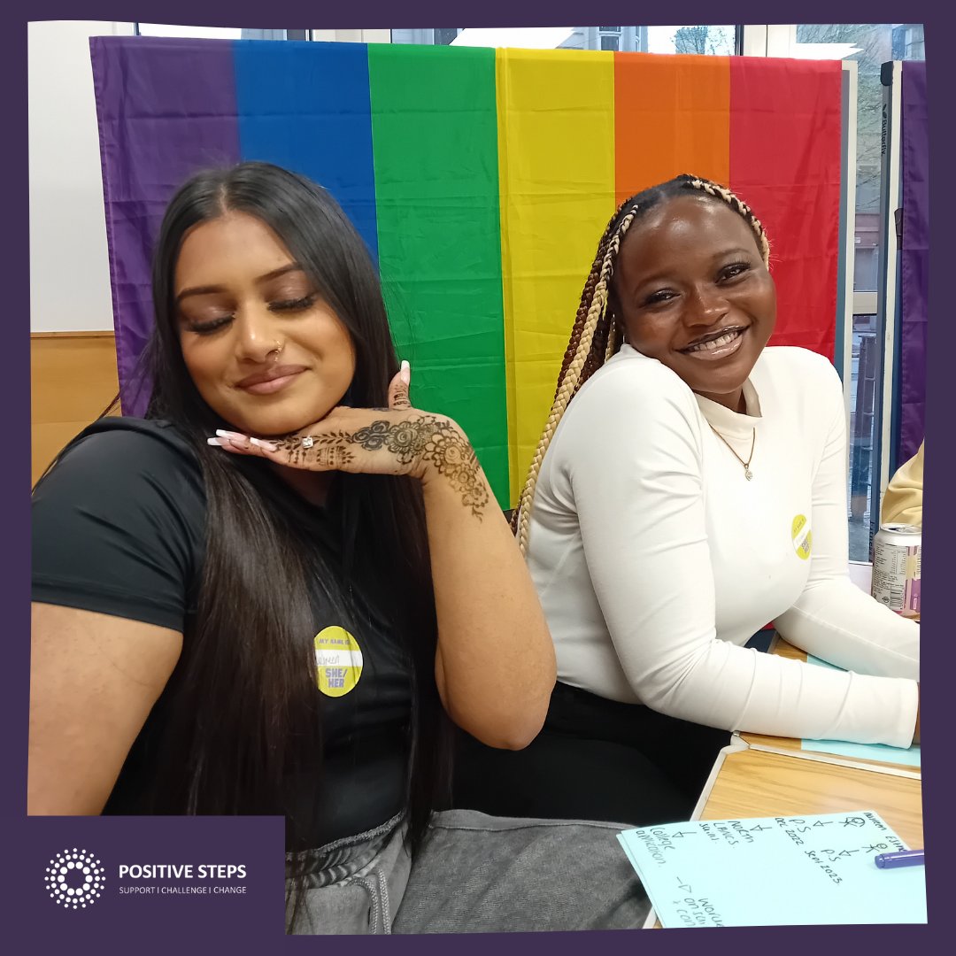 Two Positive Steps representatives attended their first @youthgreatermcr meeting recently! They had a great time and really got involved, understanding what the youth council is all about and meeting other participants from all across GM! 💜