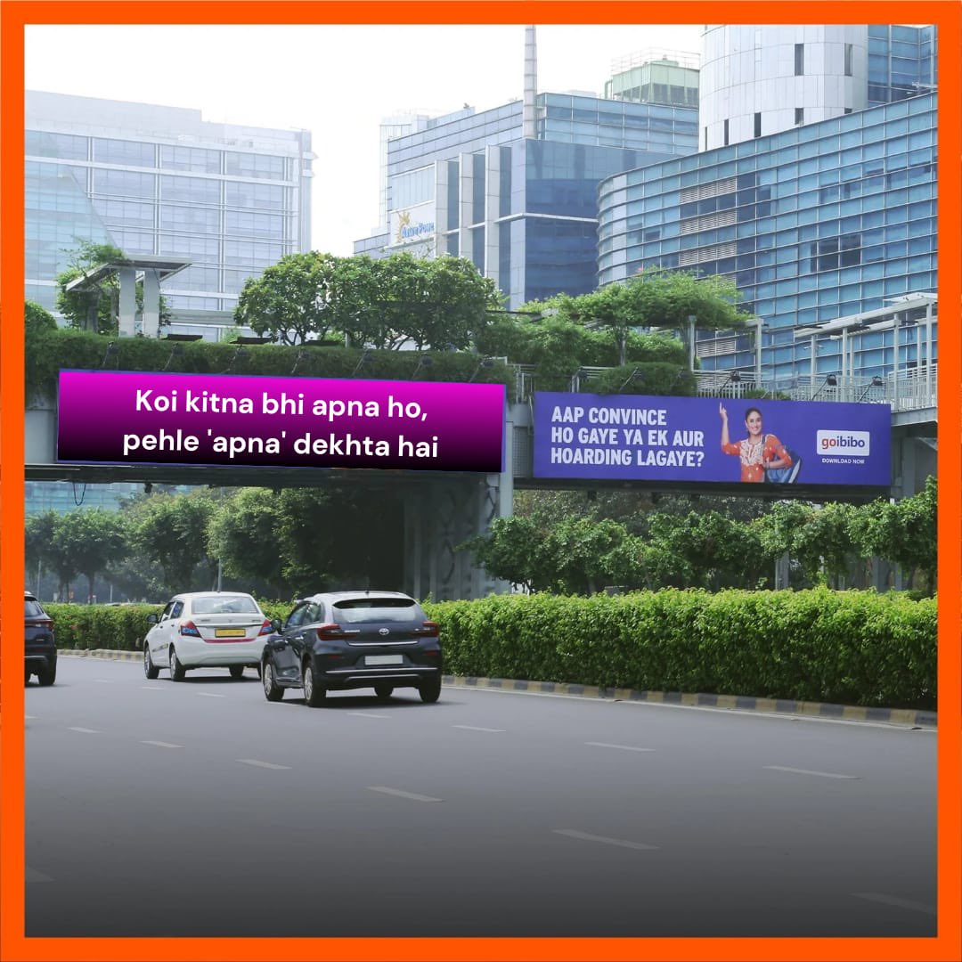nidhi_agwl's tweet photo. @goibibo Billboard spitting facts like how 💯#goibibo #goibebo https://t.co/qgj5XAVr2Z
