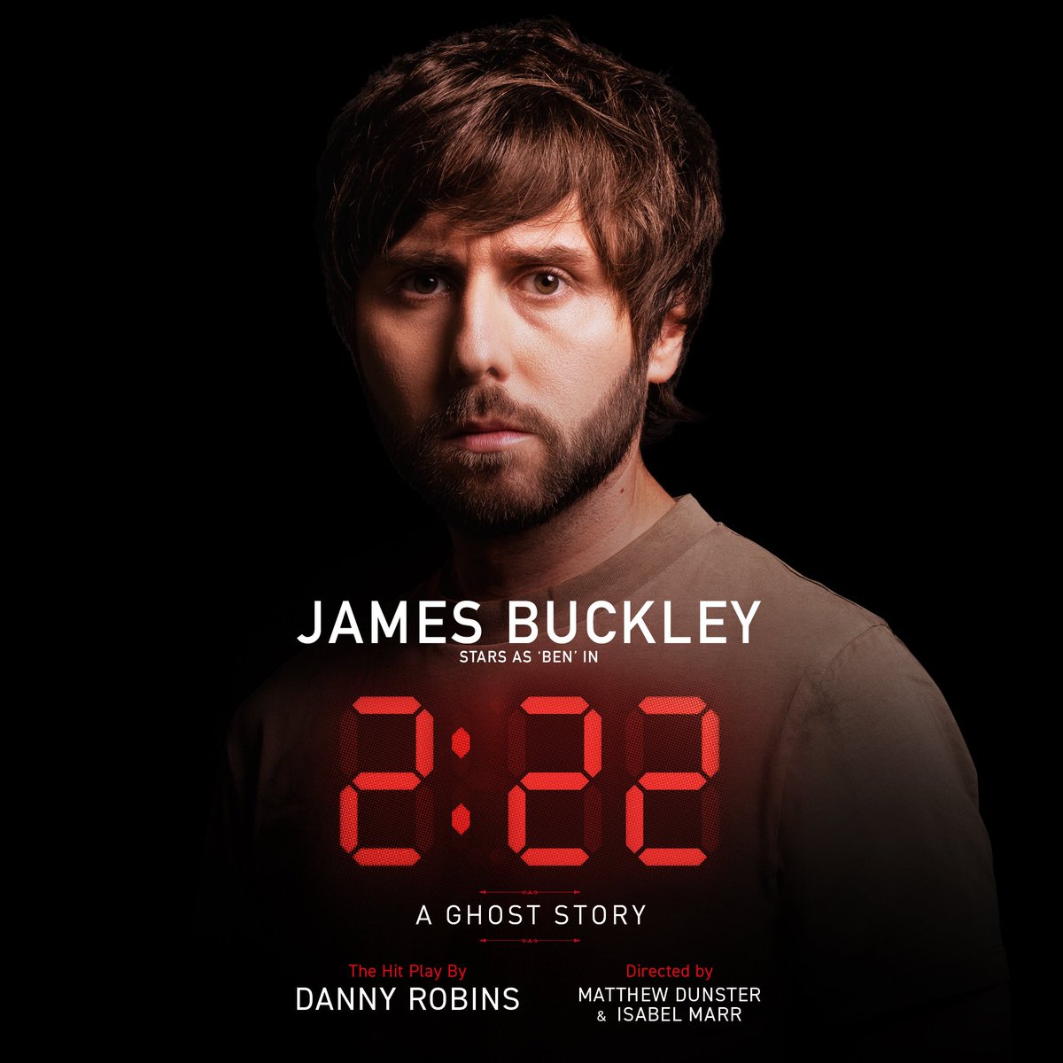 Initial casting for the forthcoming West End return of @222aghoststory has been announced.
Playing at the Gielgud from 25th May - 4th August, Stacey Dooley will make her stage debut as Jenny with James Buckley reprising the role of Ben.
Further casting is to be announced.