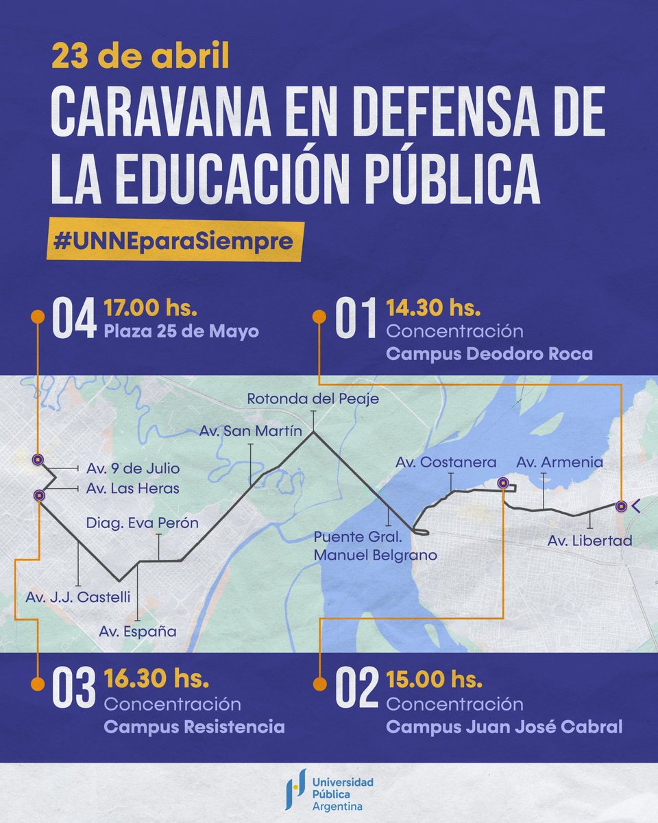 periocorrientes's tweet photo. En defensa de la educación pública siempre. 🇦🇷📚 https://t.co/sNPwz99R6e