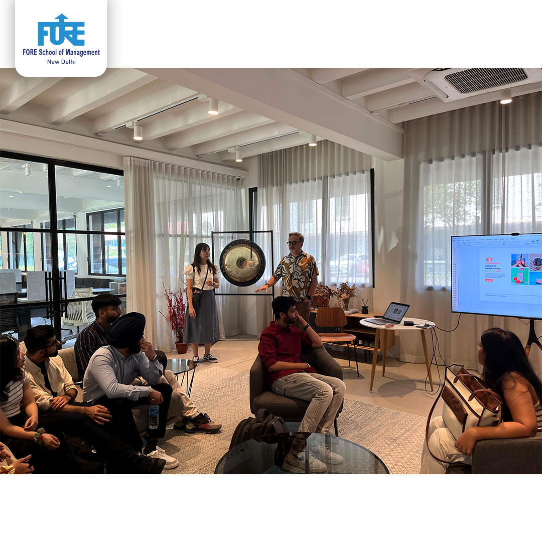 FORE_Delhi's tweet photo. On Day 2 of the International Immersion Programme at NTU, Singapore, FORE School of Management students went on an industrial visit and gained valuable insights and practical experience in the domain of Neuromarketing.
#FORESchoolOfManagement #NTUSingapore #FOREmulaforsuccess https://t.co/BNJ3Xndqd8