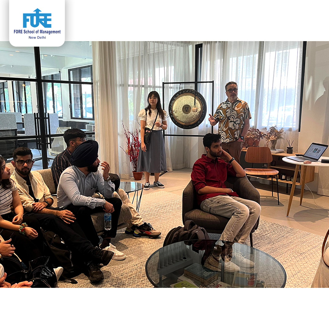 FORE_Delhi's tweet photo. On Day 2 of the International Immersion Programme at NTU, Singapore, FORE School of Management students went on an industrial visit and gained valuable insights and practical experience in the domain of Neuromarketing.
#FORESchoolOfManagement #NTUSingapore #FOREmulaforsuccess https://t.co/BNJ3Xndqd8