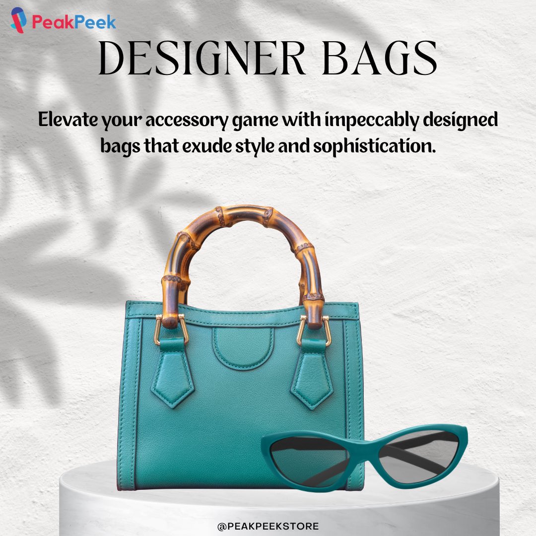 peakpeekstore's tweet photo. Explore the latest trends in designer bags and add a touch of luxury to your ensemble.
.
.
.
Follow for more: @peakpeekstore 
.
.
.
#tagethernet #peakpeekstore #ravenspirit #DesignerBags #FashionAccessories #LuxuryStyle #BagLovers #FashionTrends https://t.co/plqVxx0yUx
