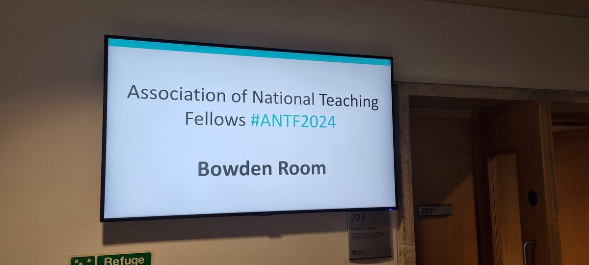 Lisa Jennison and I are excited to be presenting today at the #ANTF2024 @NottmTrentUni #restorativesupervision #caring #kindness representing @credland_nicki @UniOfHull @FacHealthHull