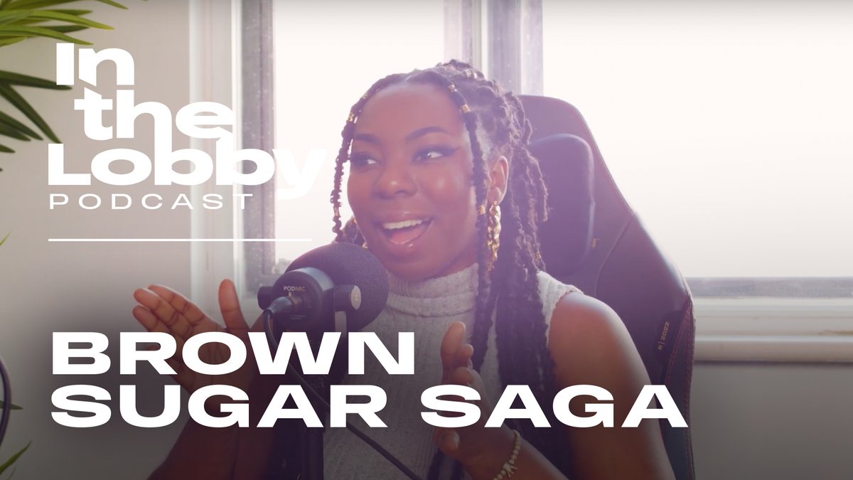 Our guest for this week's episode of #InTheLobby is gamer, streamer, and content creator...@BrownSugarSaga! 🔥 🔴 Watch the full episode: youtube.com/watch?v=XK9suV…