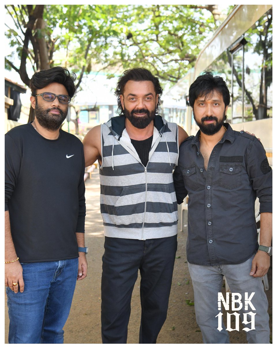 Team #NBK109 Welcomes aboard the terrific actor #BobbyDeol 🔥