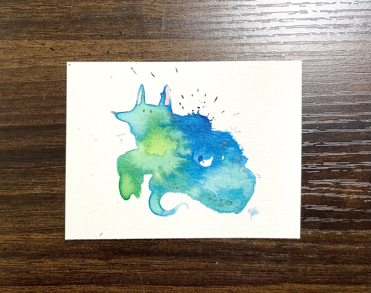 「#作風と血液型に関連があるか調査中ご協力くださいA型に見えないO型みたいなA型絵」|ドラ水彩のイラスト
