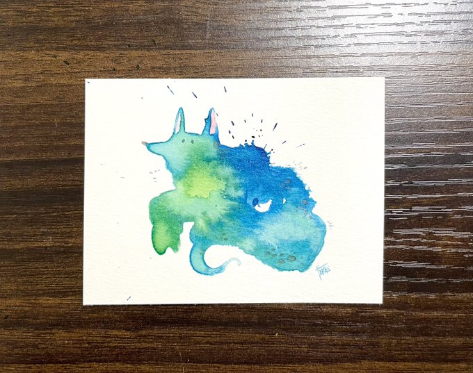 「watercolor (medium)」 illustration images(Latest)｜21pages