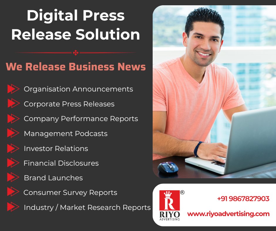 digitalpressR's tweet photo. Press releases are a great tool for spreading information about your business.
Here are the most common types of press releases.
Event PR
New Hire
Awards
Partnership
General news
Product launches
Rebranding
Acquisition press release
#pressreleasedistribution #pressrelease https://t.co/bP7QGjlAyx