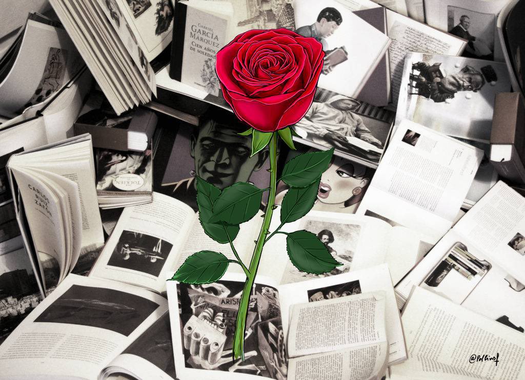 progragencs2004's tweet photo. Felic Sant Jordi a tots/es! Us deixem amb el nostre poema pel dia d’avui📚🌹

Avui és un gran dia i un llibre has de regalar
Així que espavila i fes un diagnòstic inicial
D’aquesta manera de ben segur l’encertaràs
I mai més te n’oblidaràs de programar!

#24peafeinefc @xals66 https://t.co/1KfV0Lltjo