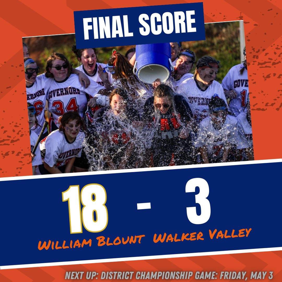 GovsLacrosse's tweet photo. Waking up with a grateful heart and a happy soul.
Walker Valley 3
William Blount 18
📸bc_sportsphoto
#ladygovslacrosse #williamblount #gameday #tgla #WilliamBlountAthletics https://t.co/ndXs3Qawyj