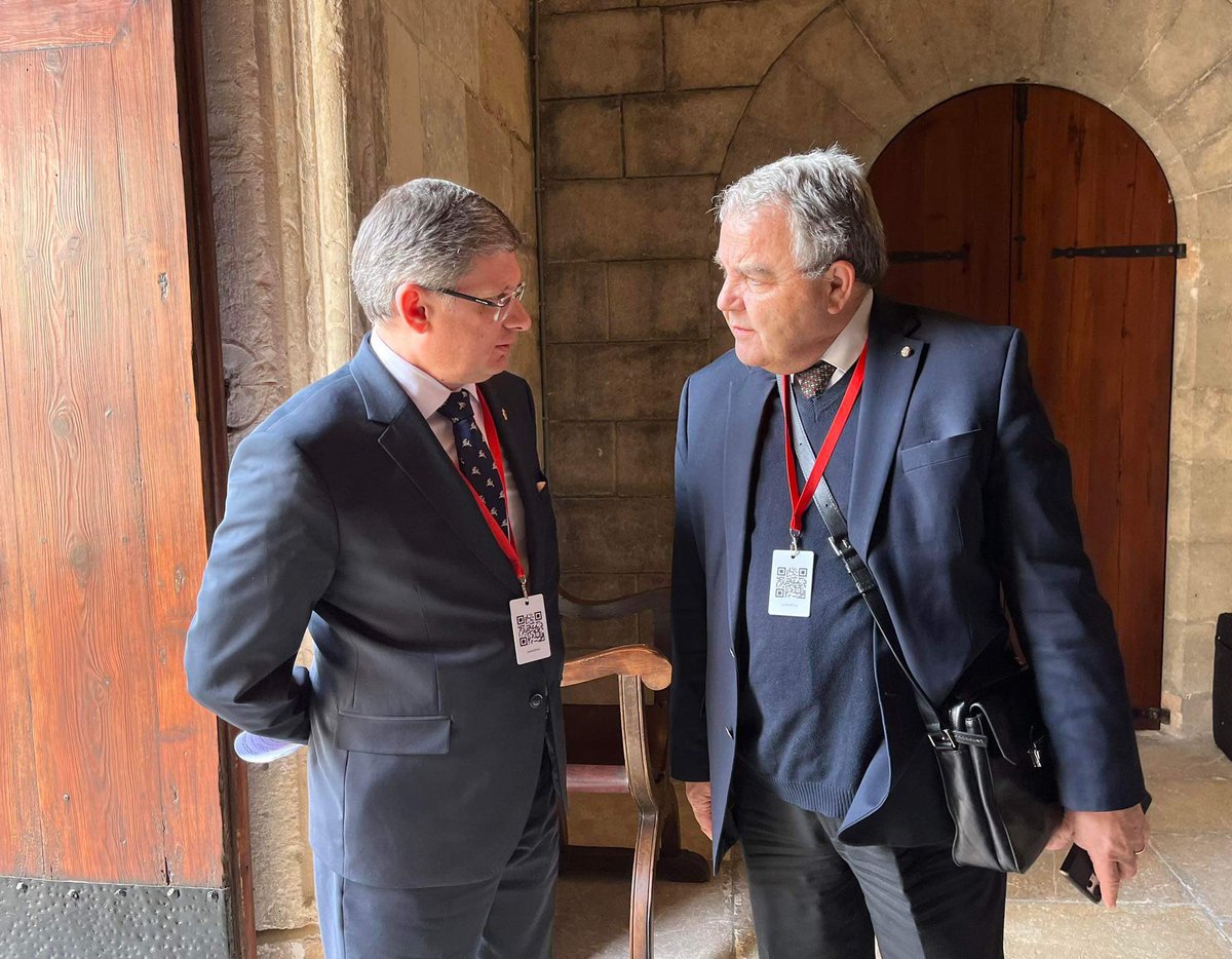 Talked about developing parliamentary relations between our countries with my Maltese counterpart, Angelo Farrugia. I was assured that we can count on Malta’s support in aligning our legislation with the EU acquis. #EUSC2024