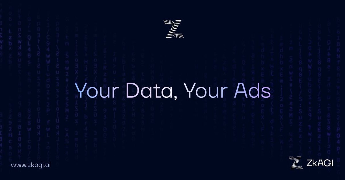 We get it; you want relevant ads, but not at the expense of your #privacy!🔏

Hence, we built an ad engine that prioritizes YOU. 🫵

♦️Targeted content that respects your data
♦️Showing what you actually want to see
♦️More personalized experience 

#ZkAGI #DataPrivacy #AI #Web3