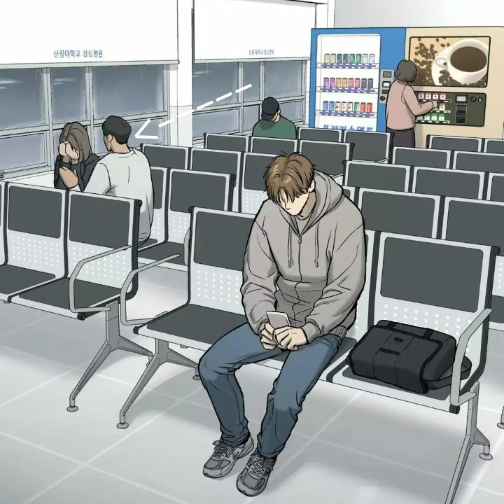 Jaedan4ever's tweet photo. I'm actually really interested in the background character's story too. Because look at that girl or women crying back there and a guy comforting her? Maybe someone she knew died too..since they're in a hospital or must be something else? #Jinxman https://t.co/ijmYjApyiW