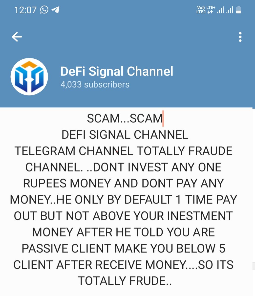 FRAUDE...SCAM...SHARE THIS MESSAGE PLEASE.....