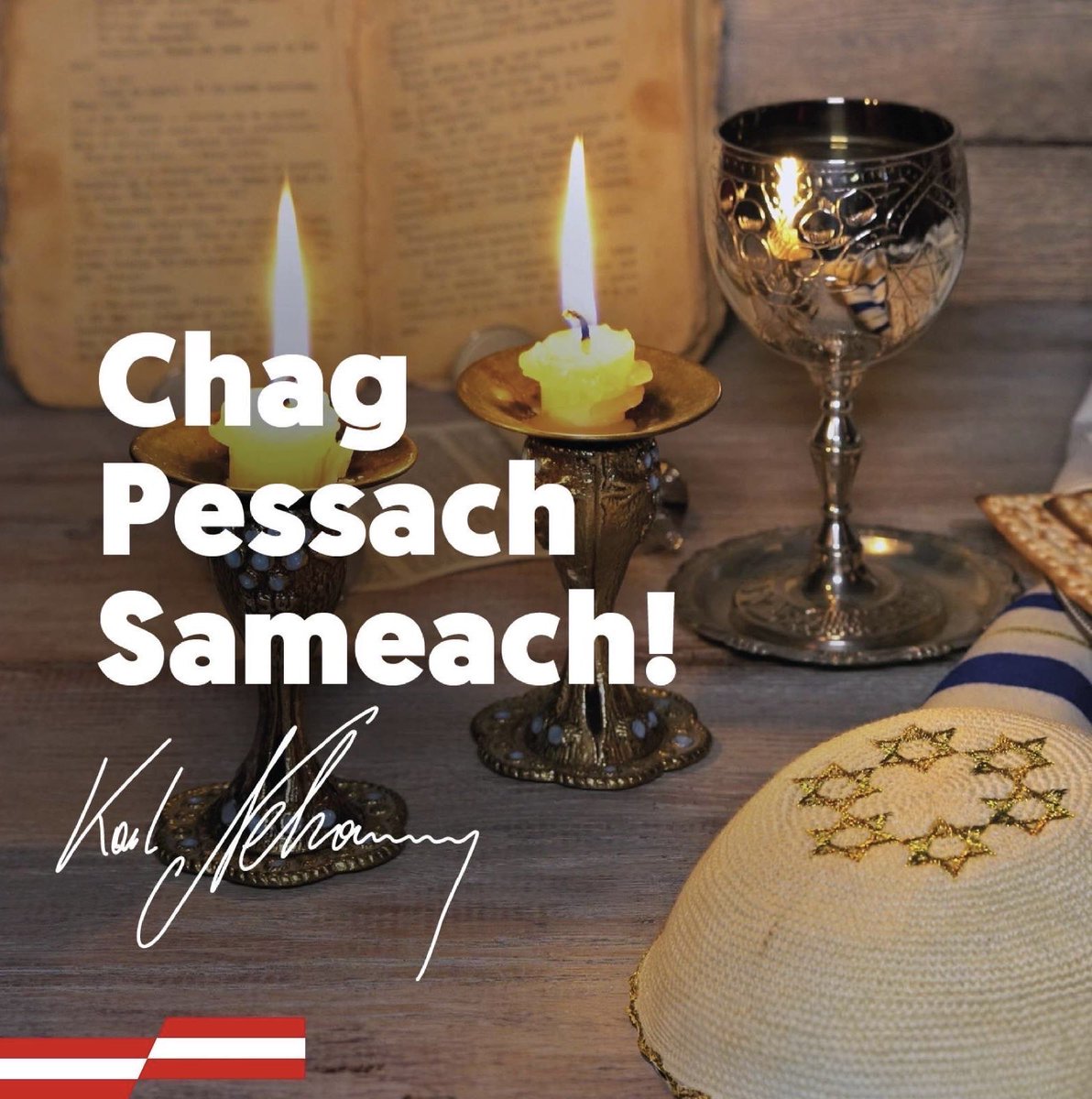 Ich wünsche allen Jüdinnen und Juden ein frohes Pessach-Fest. Das Fest erinnert an die Befreiung des jüdischen Volkes aus der Sklaverei sowie an den damit einhergehenden Auszug aus Ägypten. Chag Pessach Sameach!