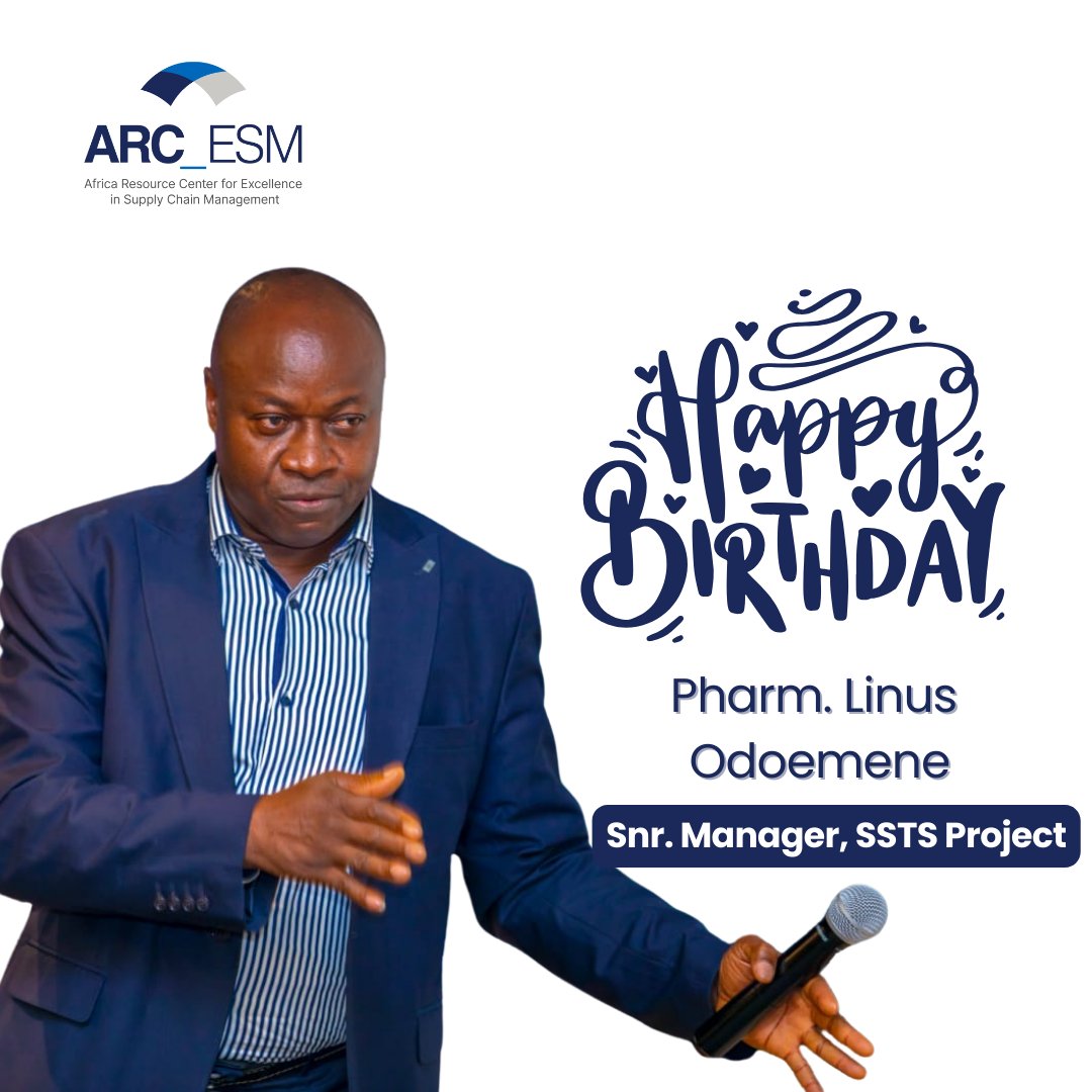 ARC_ESM's tweet photo. Happy Birthday Pharm. @LinusOdoemene! π
We are grateful for your dedication and commitment to @ARC_ESM
We wish you a year filled with success and joy! π₯³
#BirthdayCelebration #HumansofARCESM https://t.co/WGkChM5Ws7
