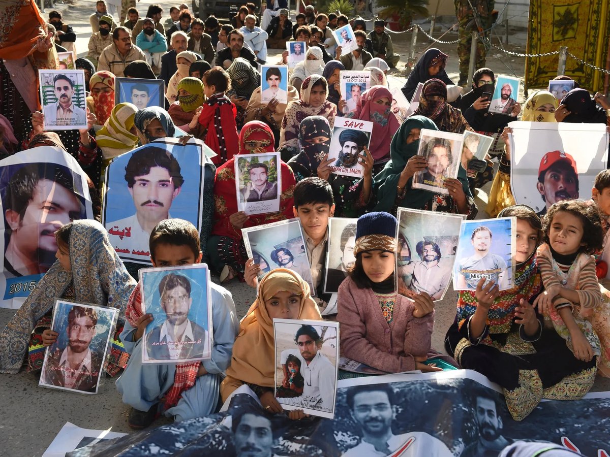 #Balochistan continues to lose its people. The #PakistanArmy's use of #EnforcedDisappearances is a tactic to suppress dissent and silence opposition in #Balochistan. 1/2 
@Hani_Baloch7