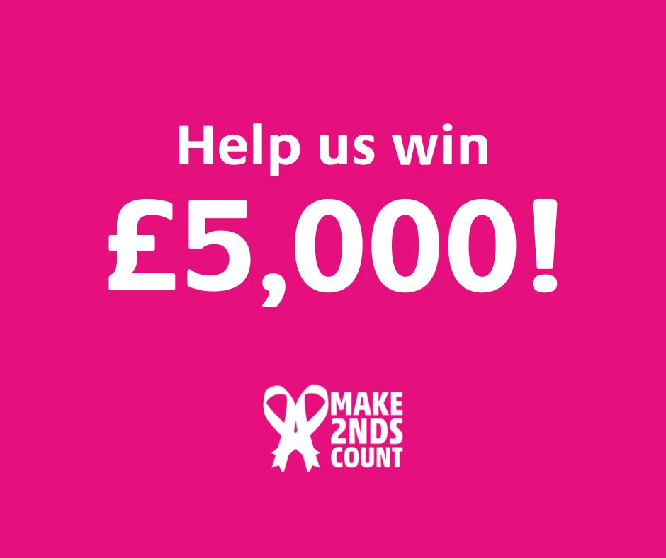 We need your vote! The @benefactgroup are awarding £5,000 to 10 charities to help support their work in health and wellbeing. Please nominate @Make2ndsCount by Fri 26 April so that we can be in the chance of winning! health.movementforgood.com/?dm_i=6MG6,ZHR…