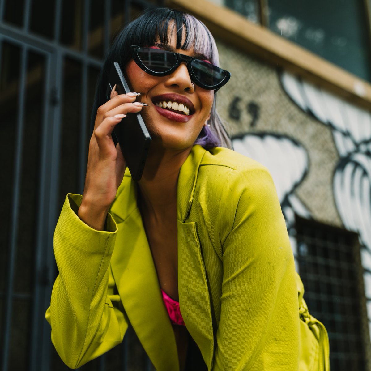Phone calls never looked this chic! IX Plus for the win! 💁‍♀️📱#Mobicel #IXPlus