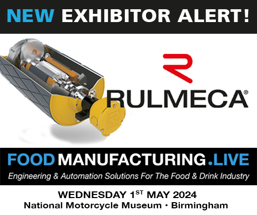 We are delighted to welcome Rulmeca to Food Manufacturing Live taking place at the National Motorcycle Museum on 1st May 2024. Find out more here: bit.ly/4aTxatL #foodmanufacturinglive #foodmanufacturing #automation #foodindustry #innovation