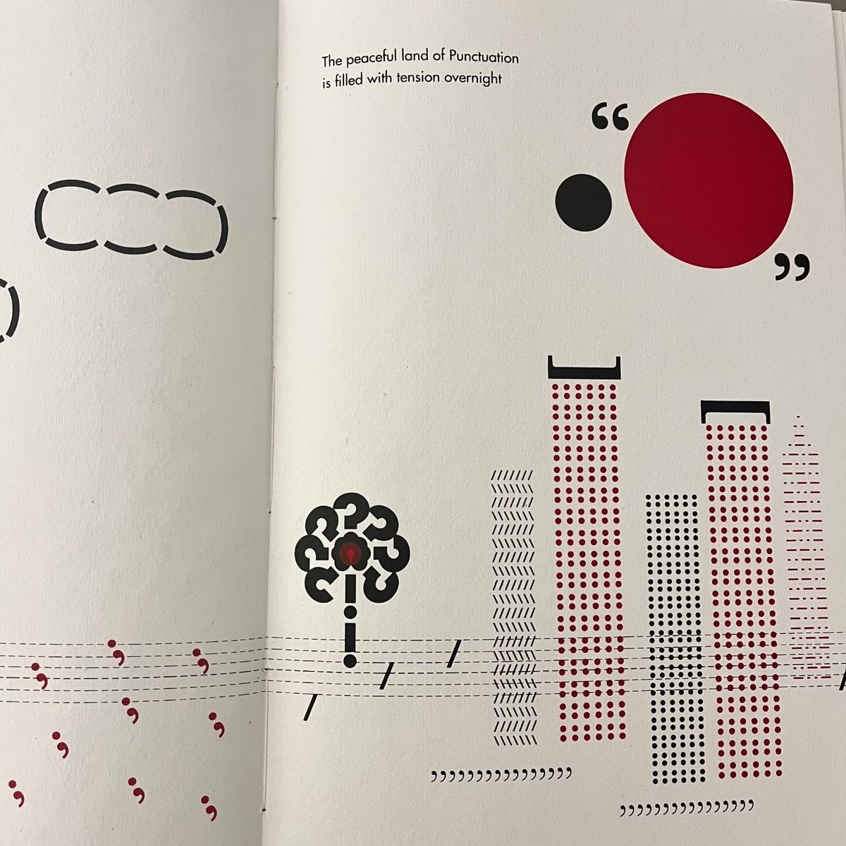 Dive into “In the Land of Punctuation” and embark on a captivating journey through the commas, colons, and semicolons that shape and affect this world. The first two pages had us hooked - what do you think the metaphor implies? #KunzumReads #handmade #Bookworms #illustration