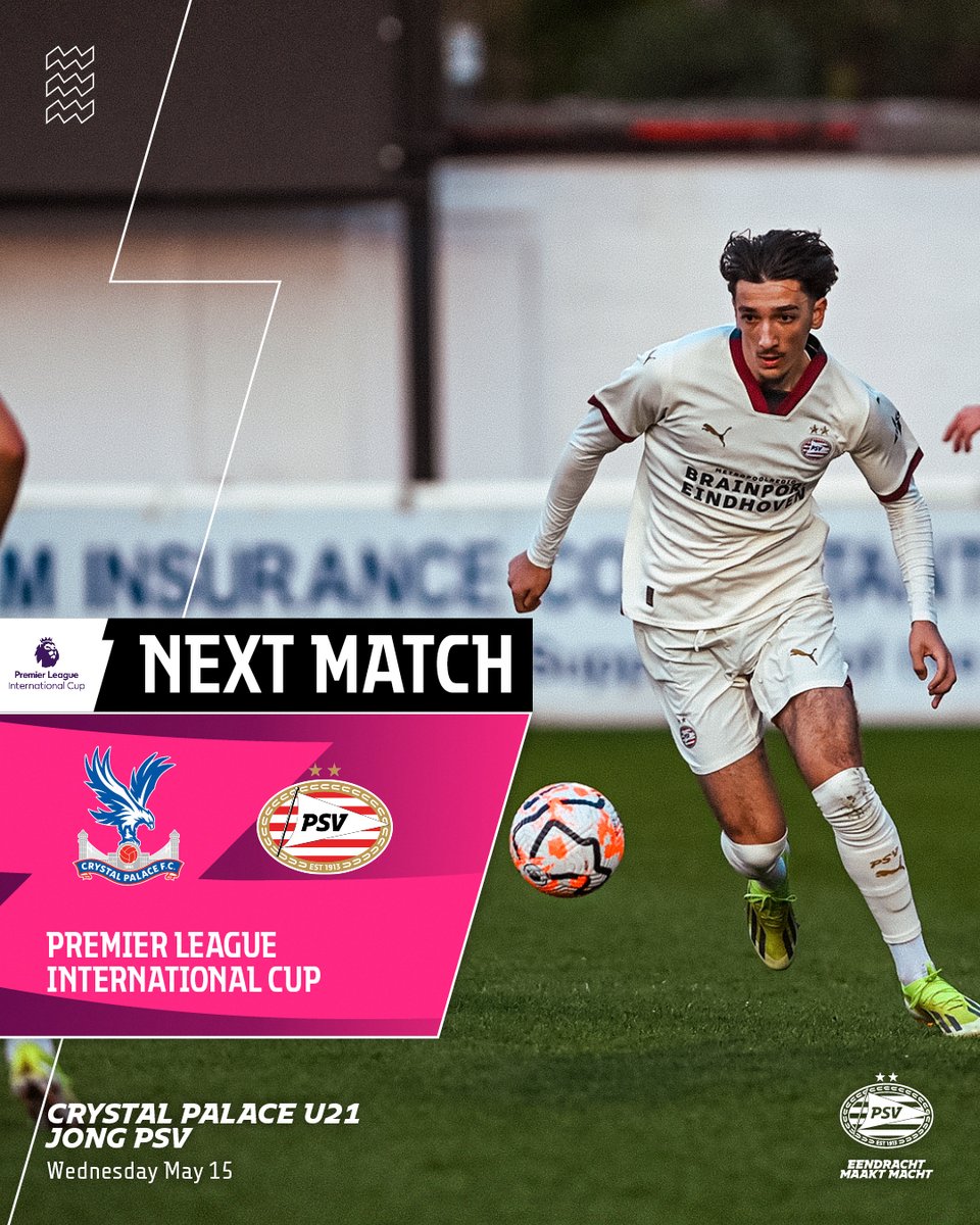 We're facing @CPFC again in the PLIC final 👀 May 15, Selhurst Park 🦅 #PSVAcademy #PLIC