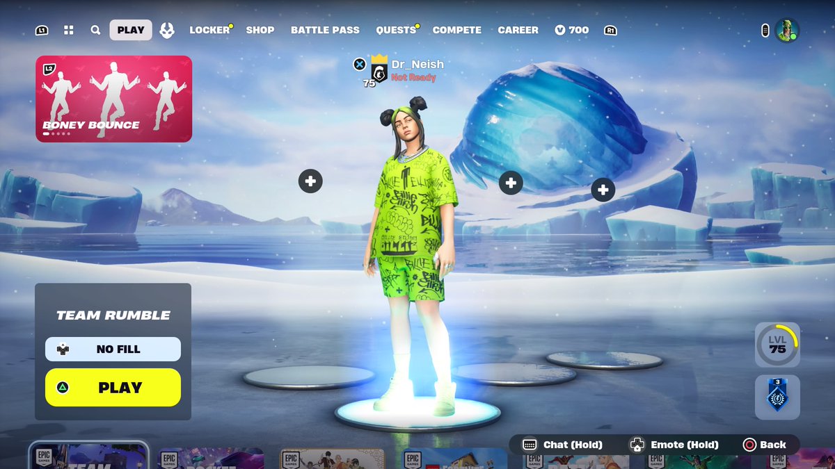 Rajneish9's tweet photo. Hey @FortniteStatus how do I access my festival pass? It doesn't have a tab up on top, neither it shows up on the shop tab. I am playing on a playstation though https://t.co/DtW3pU0Jyk