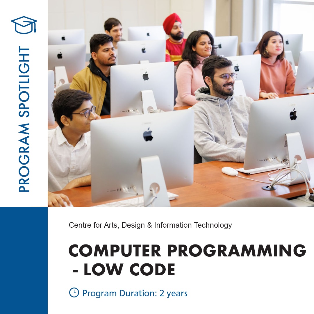 Are you thinking of applying to college and interested in technology? - Explore George Brown College's Computer Programming—Low-Code Program! This two-year journey covers everything from low-code app development to UX design, opening up exciting tech career opportunities. Learn…