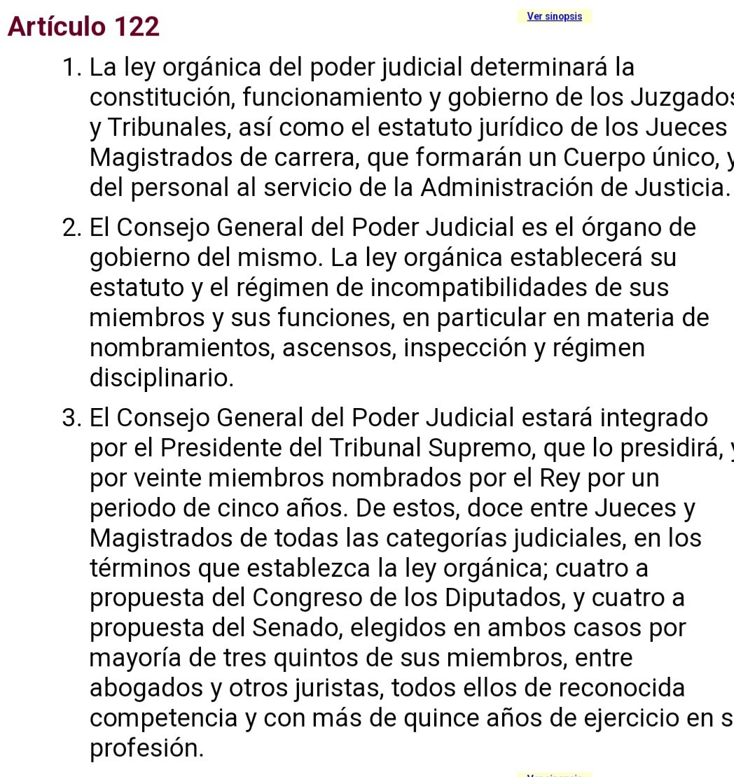 Pues sí, leer la Costitución está muy bien, sr. @NunezFeijoo. Y cumplirla, ni le cuento... Las palabras clave son 'por un periodo de cinco años', en las tercera y cuarta líneas del tercer apartado. Que, con las prisas, se las debe haber pasado. #DiaDelLibro