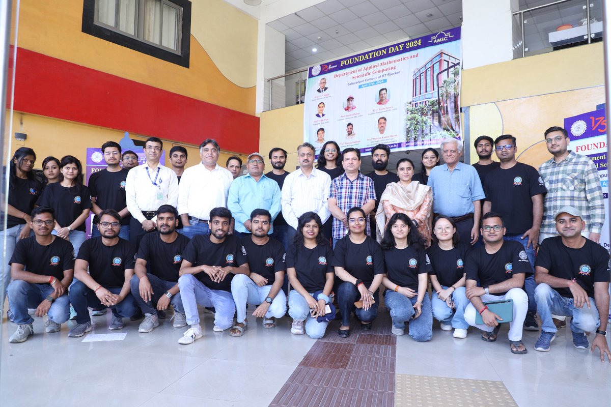Applied Mathematics and Scientific Computing IITR tweet media