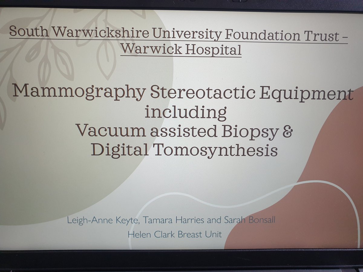 Increase in total referrals has impacted the wait times for biopsies so Leigh-Anne has pitched for Mammography Stereotactic Equipment 🥼 #swft #DragonsDen #Mammography #Biopsy #Breastscreening