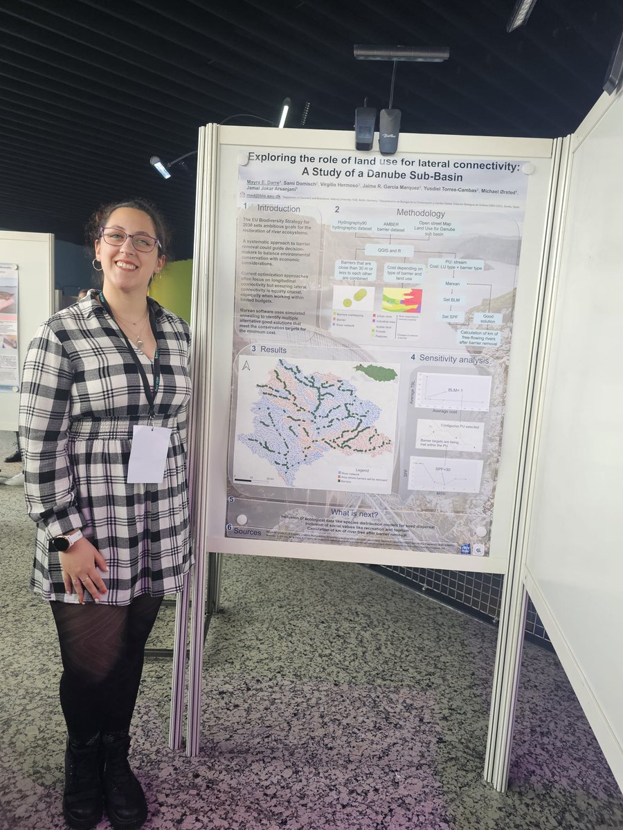 DarreMayra's tweet photo. Happy to have participated in the conference Free Flow 2024 in Groningen. I met many cool people working in dam removals that I could learn from and got the chance to present a poster. Understanding how to prioritize barriers would help to restore our rivers!
#FreeFlowConference https://t.co/AZx2GDHScu