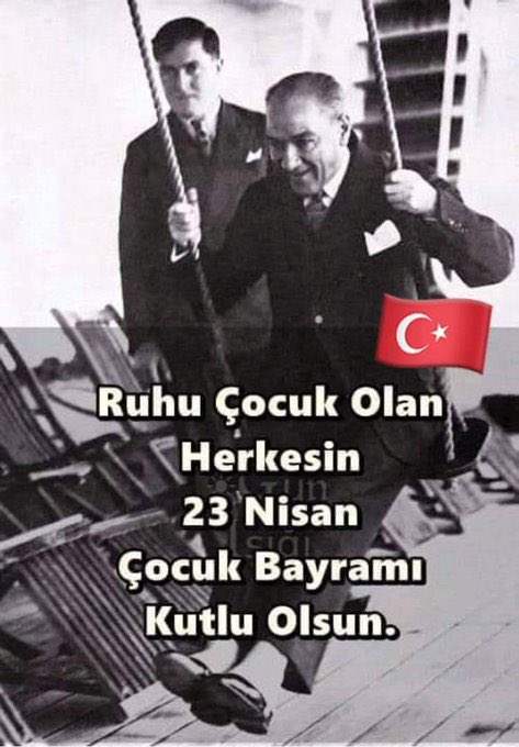 #23Nisan 🎈🇹🇷 Dünyada Atatürk'ten başka hiçbir lider yoktur ki dünyanın tüm çocuklarına bayram armağan etsin Gururla Sonsuza dek 🇹🇷🎈 #23Nisan 🇹🇷🎈