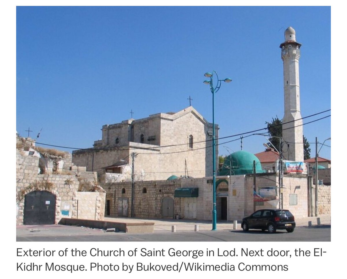 Fun Fact: The remains of St. George are buried in the Church of Saint George in occupied Palestine.