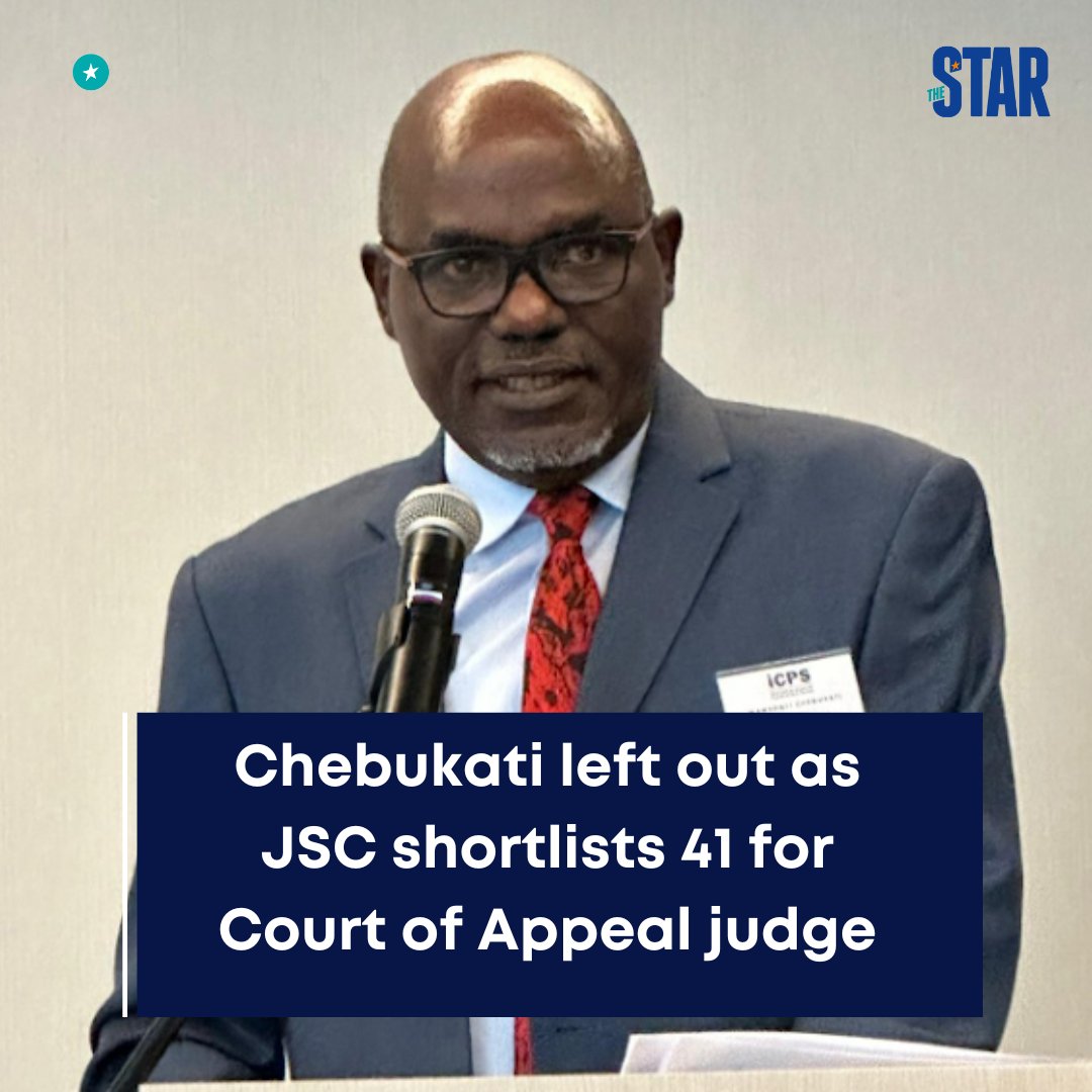 Former IEBC chairman Wafula Chebukati has been left out of the Judicial Service Commission's shortlist of candidates for Court of Appeal Judge interviews.

Chebukati was among 82 individuals who had initially applied to fill the 11 vacant positions.

'The JSC having reviewed the