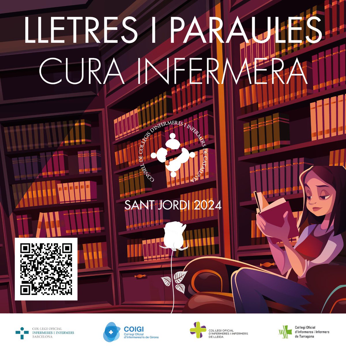 🌷 Lletres i paraules: cura infermera #SantJordi #SetmanaCatalà

La diada Sant Jordi és sempre una bona oportunitat per reivindicar les lletres infermeres. Lletres, que com les paraules, ens permeten connectar amb les persones que atenem.
📘 Llegiu a consellinfermeres.cat/ca/noticies/cc…