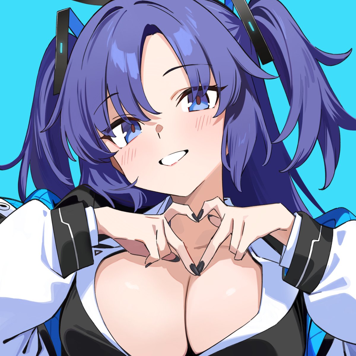 生塩ノア(ブルアカ) 「#ブルアカ セミナー」|小小的狂三のイラスト