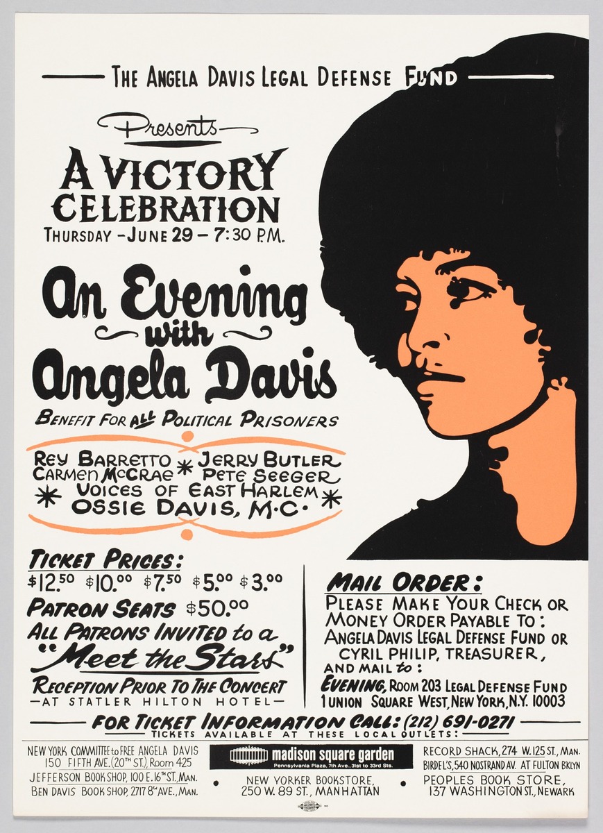 Flyer Advertising an Evening with Angela Davis nmaahc.si.edu/object/nmaahc_…