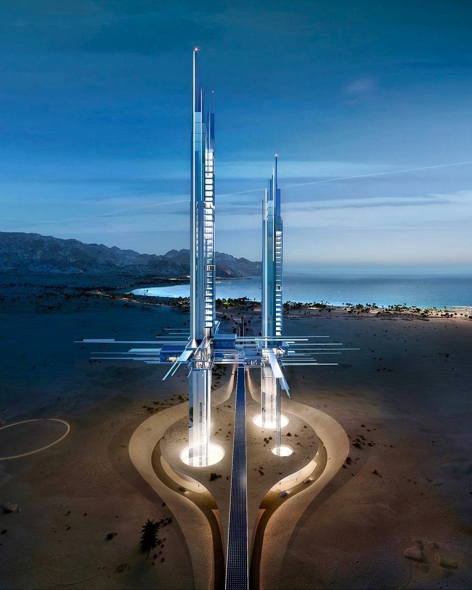 Saudi Arabia has announced plans for Epicon: a new “mirage” rising from the desert on the Gulf of Aqaba, centred around a 275-metre skyscraper.

Forming part of NEOM, Epicon will consist of a 55-room “ultra-luxury” hotel tower, a 120-room resort and 45 residential beach villas.