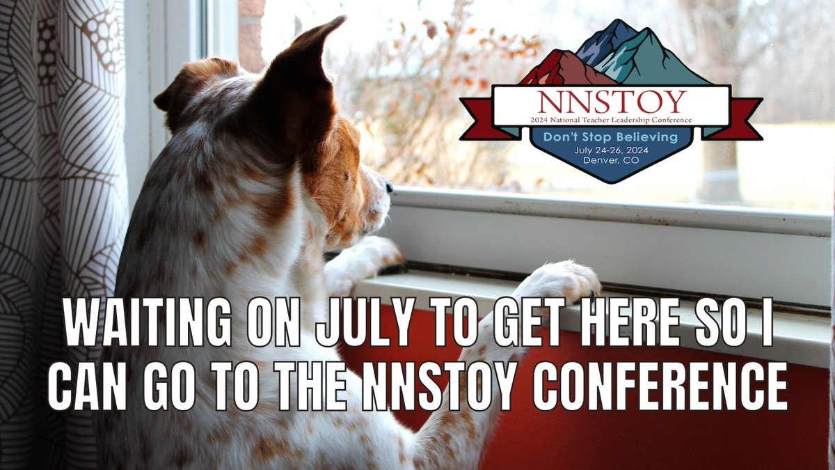 Can't wait to get out to Denver in July to present at the @NNSTOY National Teacher Leadership Conference! I'll be joined by 2018 Ohio Teacher of the Year @JJuravich & so many other incredible educators. Join us! eventbrite.com/e/2024-nnstoy-…