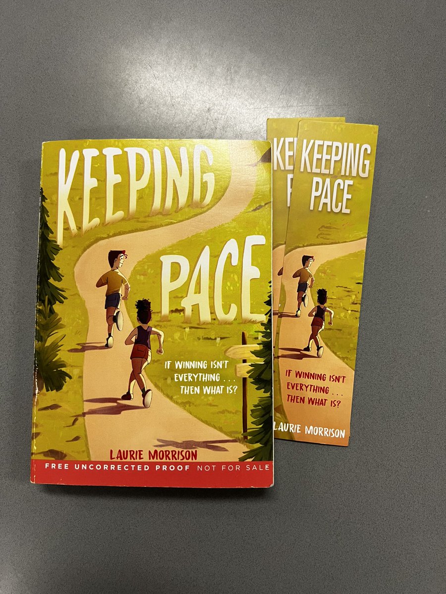 hottsnewreads's tweet photo. #BookMail!! Track season has begun! Cannot wait to read #keepingpace! ❤️Thank you for sharing w/#bookposse! ❤️@LaurieLMorrison @abramskids https://t.co/2akRF5GtiH