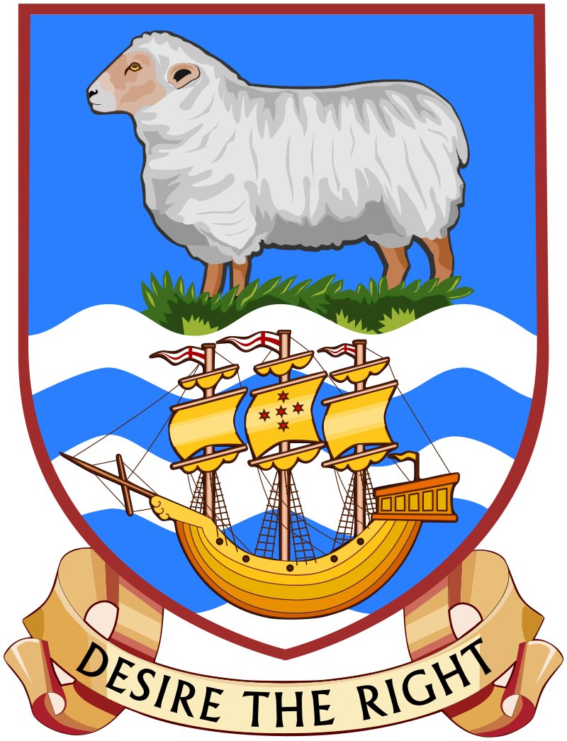 Wishing all a very happy St George’s Day! 🏴󠁧󠁢󠁥󠁮󠁧󠁿 The Falkland Islands were first officially sighted by an Englishman, explorer John Davis, in 1592 - his ship Desire is featured on the Falklands coat of arms and flag. 🇫🇰 #StGeorgesDay